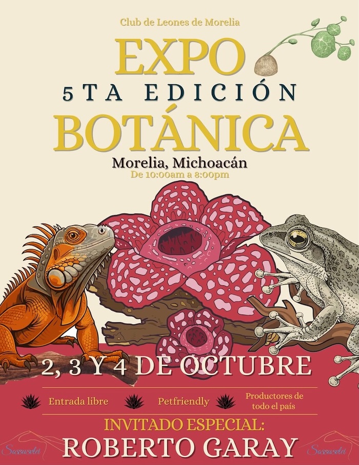 Expo Botánica poster