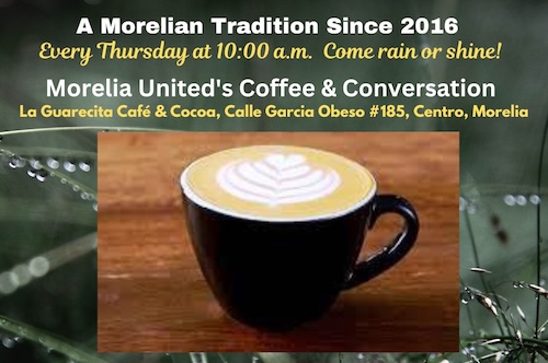 Weekly coffee announcement